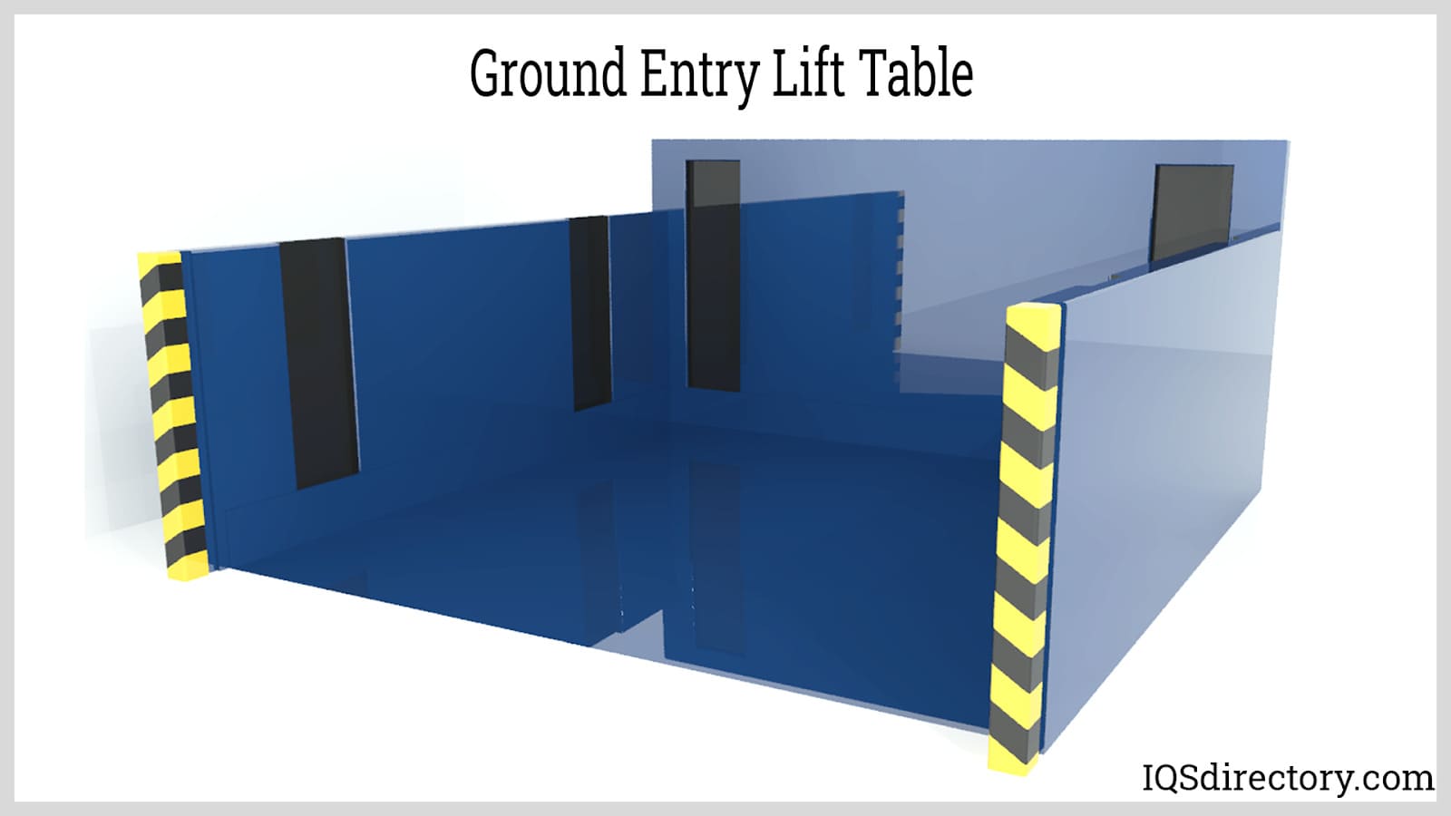 Ground Entry Lift Table