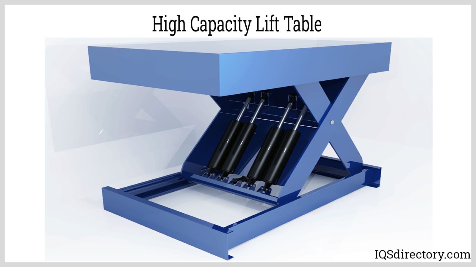 High Capacity Lift Table