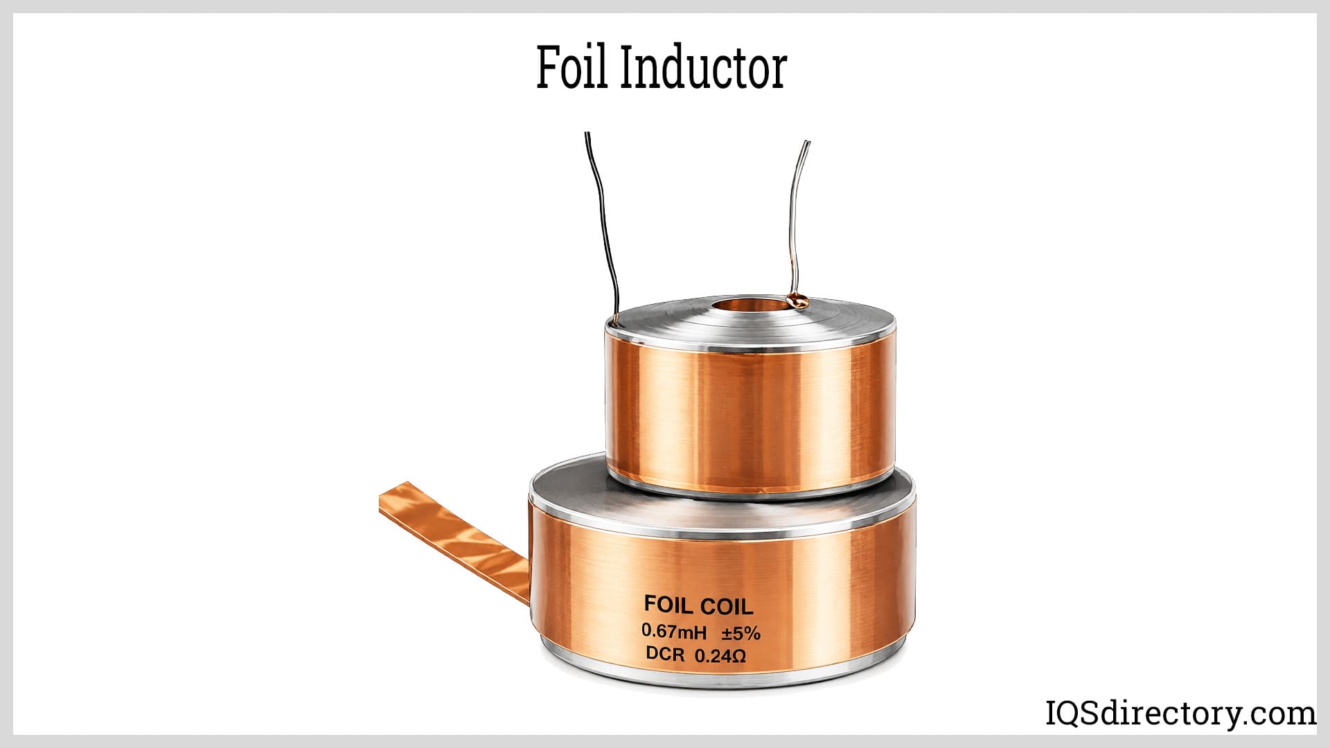 Foil Inductor