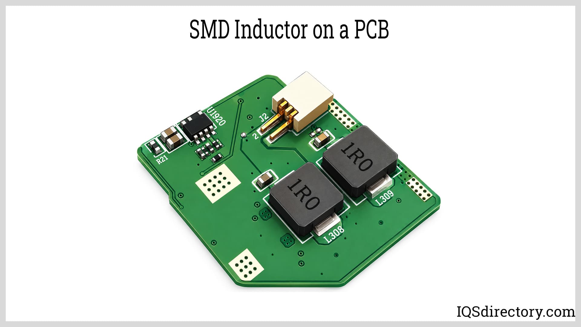 SMD Inductor on a PCB