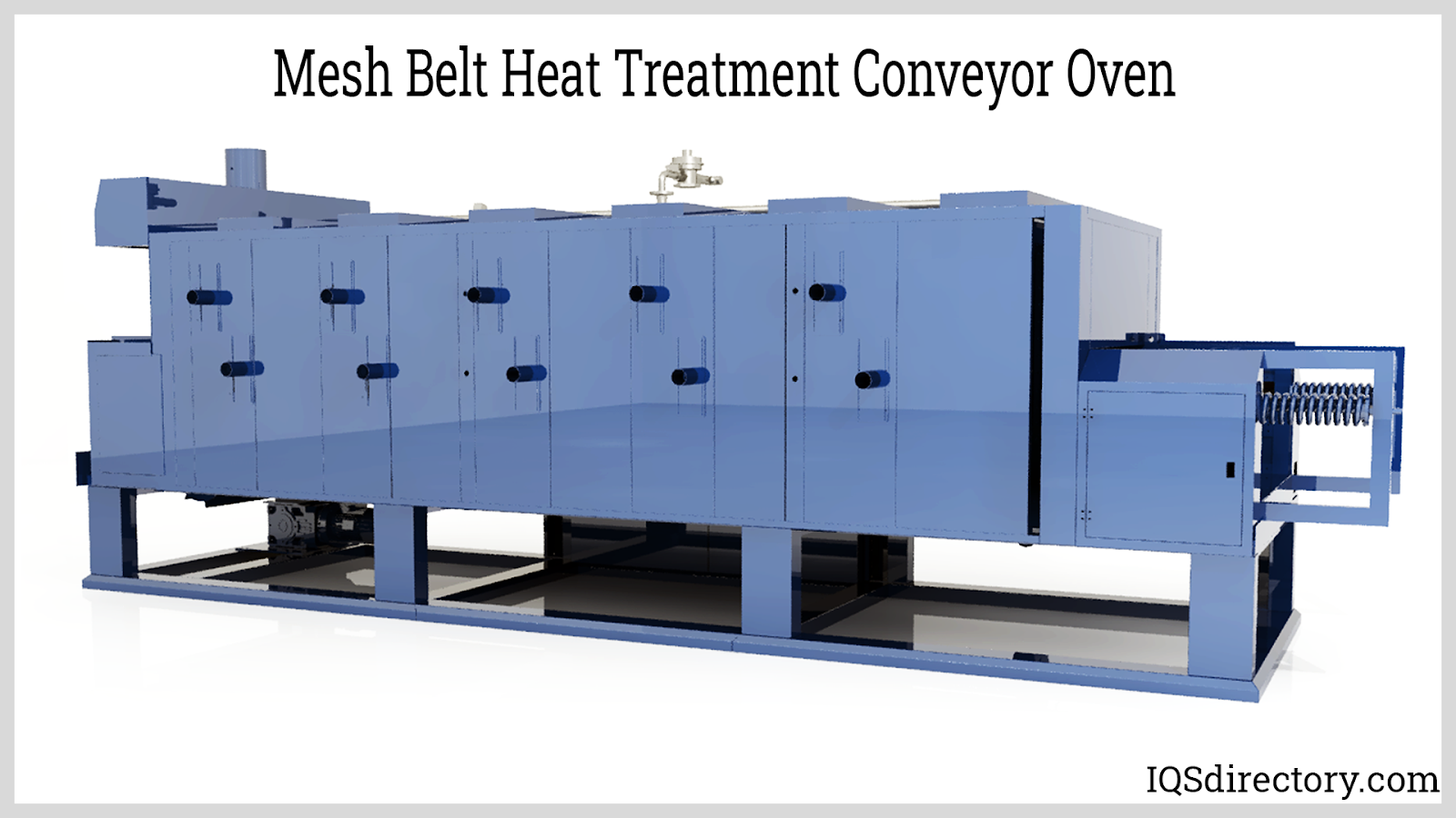 Mesh Belt Heat Treatment Conveyor Oven