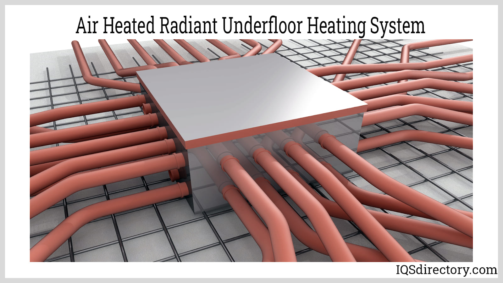 Air Heated Radiant Underfloor Heating System
