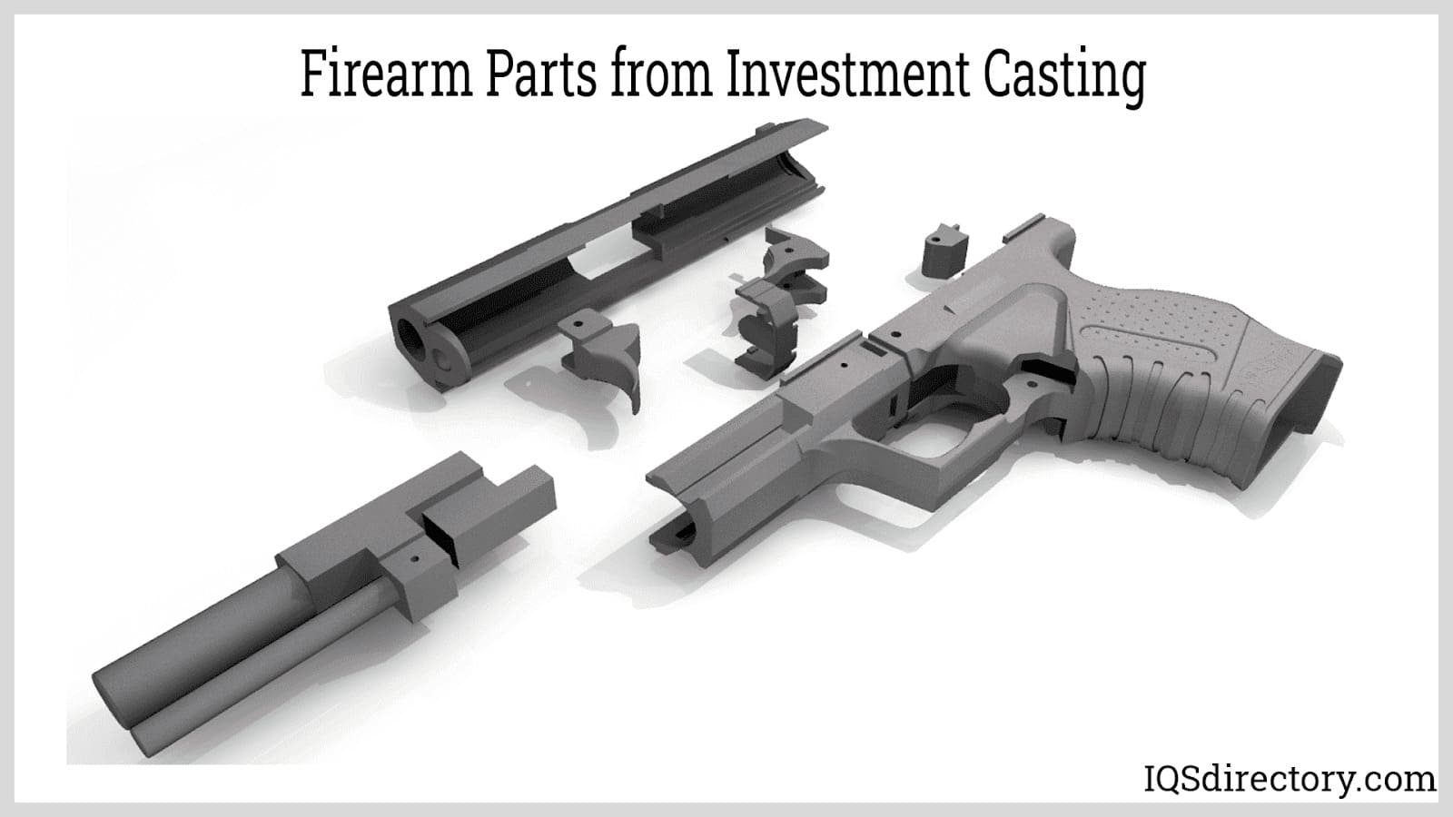 Firearm Parts from Investment Casting