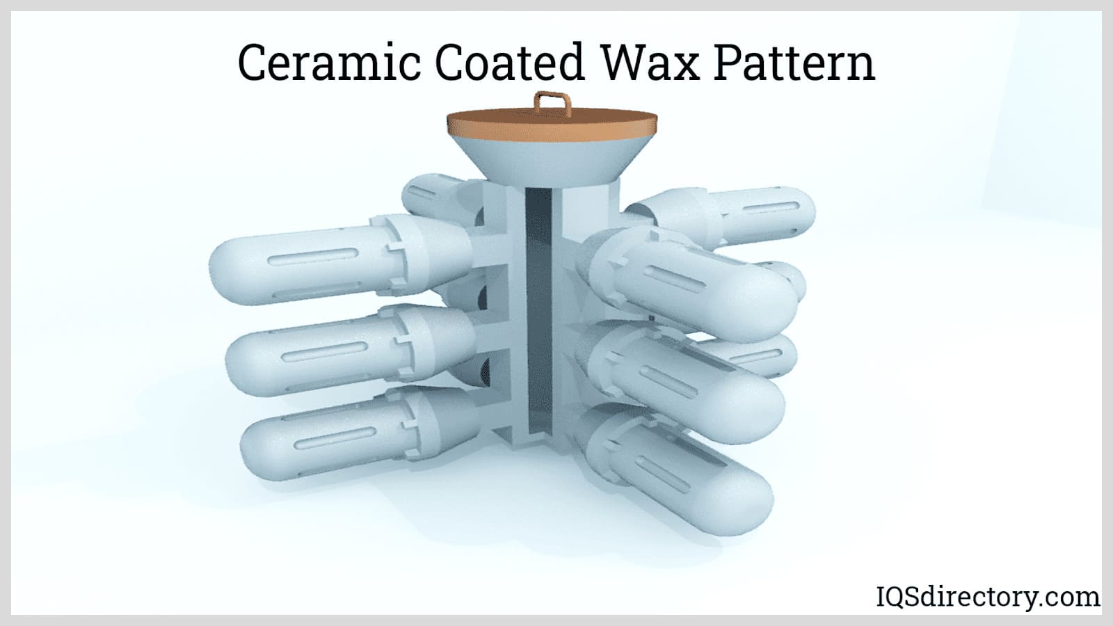 Ceramic Coated Wax Pattern