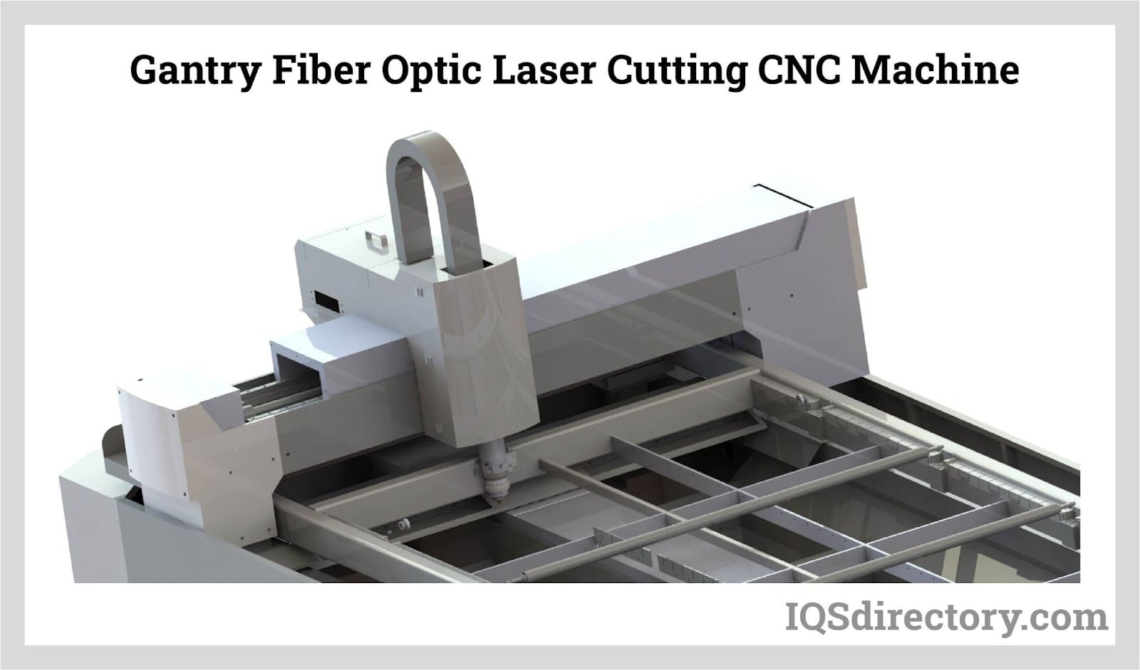 Gantry Fiber Optic Laser Cutting CNC Machine