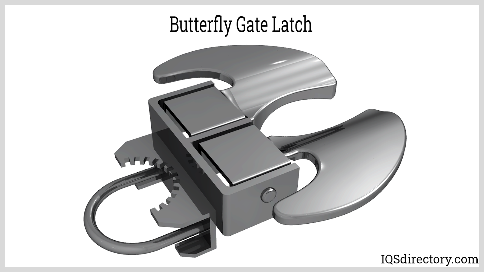 Butterfly Gate Latch