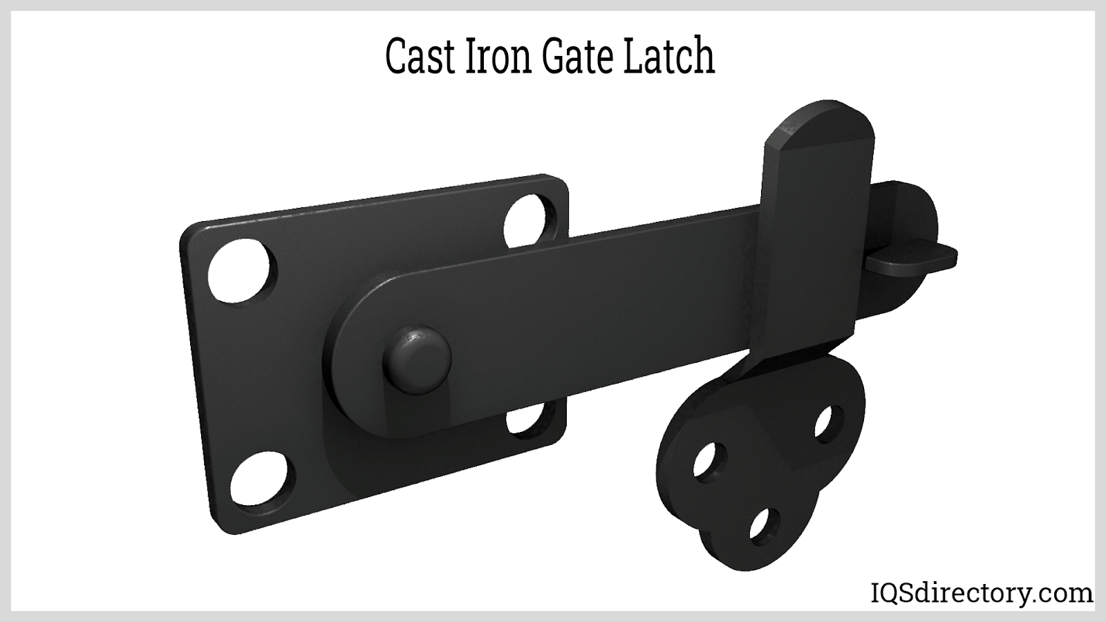 Cast Iron Gate Latch