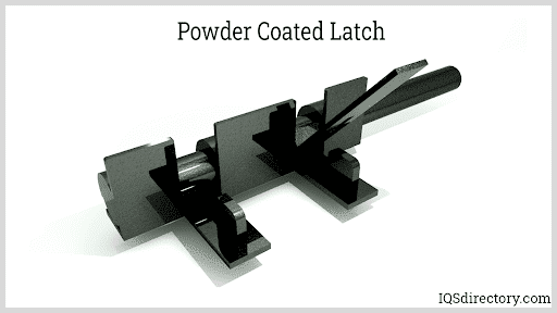Powder Coated Latch