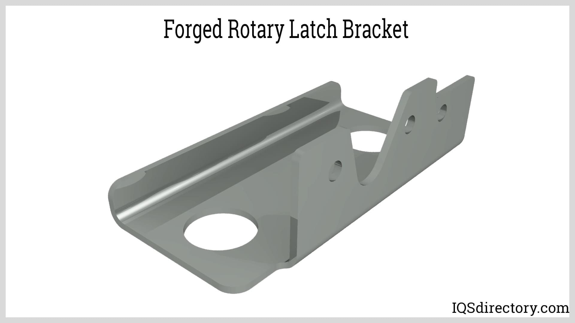 Forged Rotary Latch Bracket
