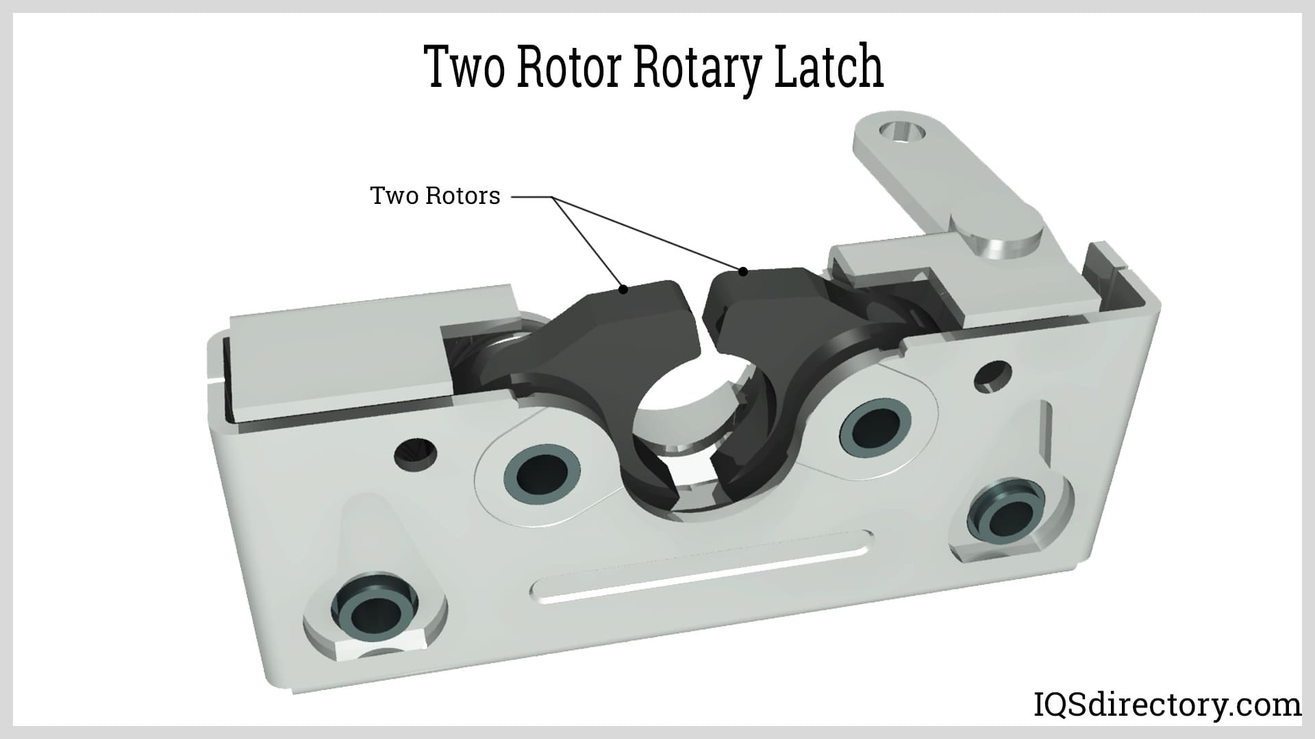 Two Rotor Rotary Latch