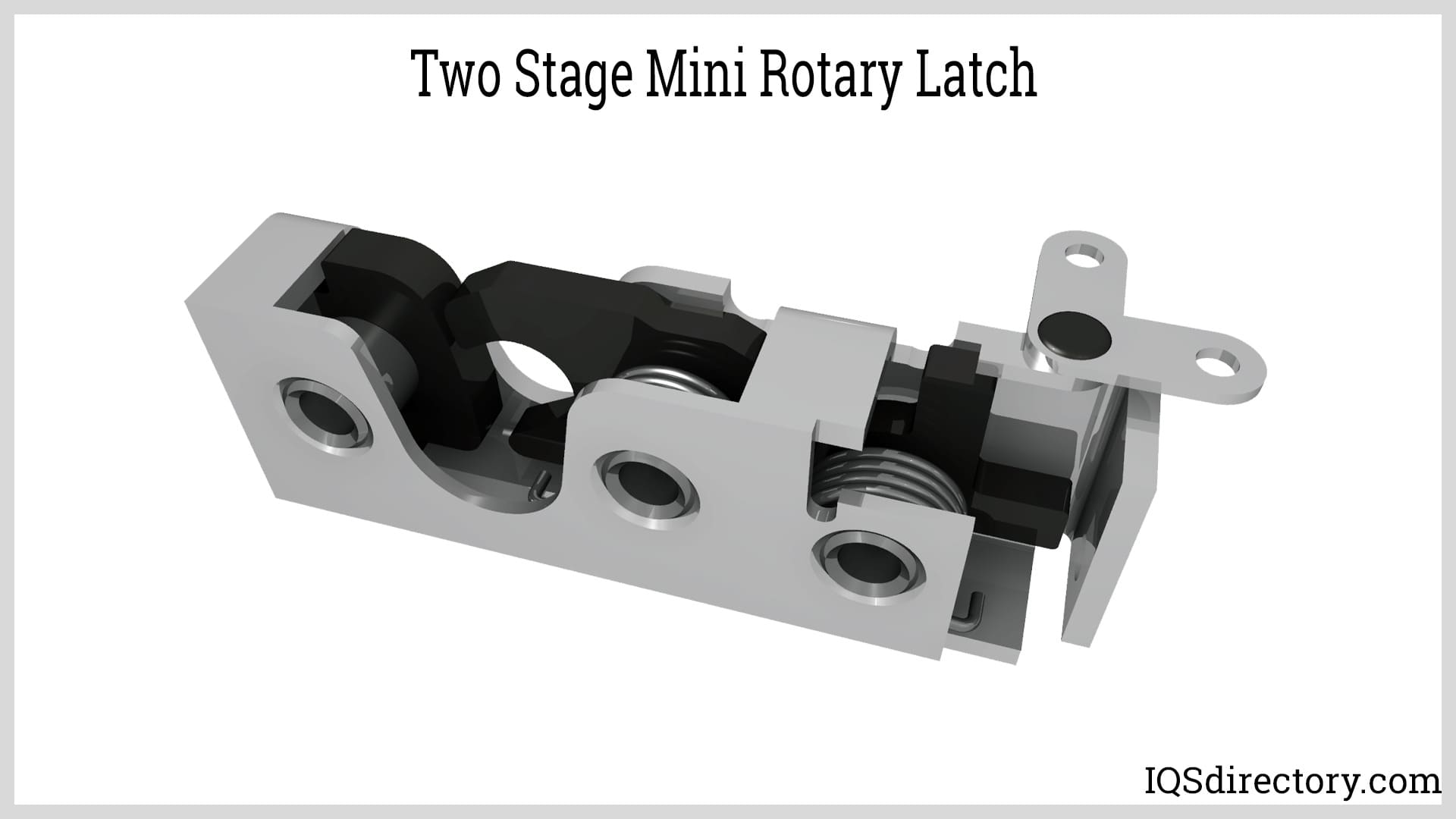 Two Stage Mini Rotary Latch