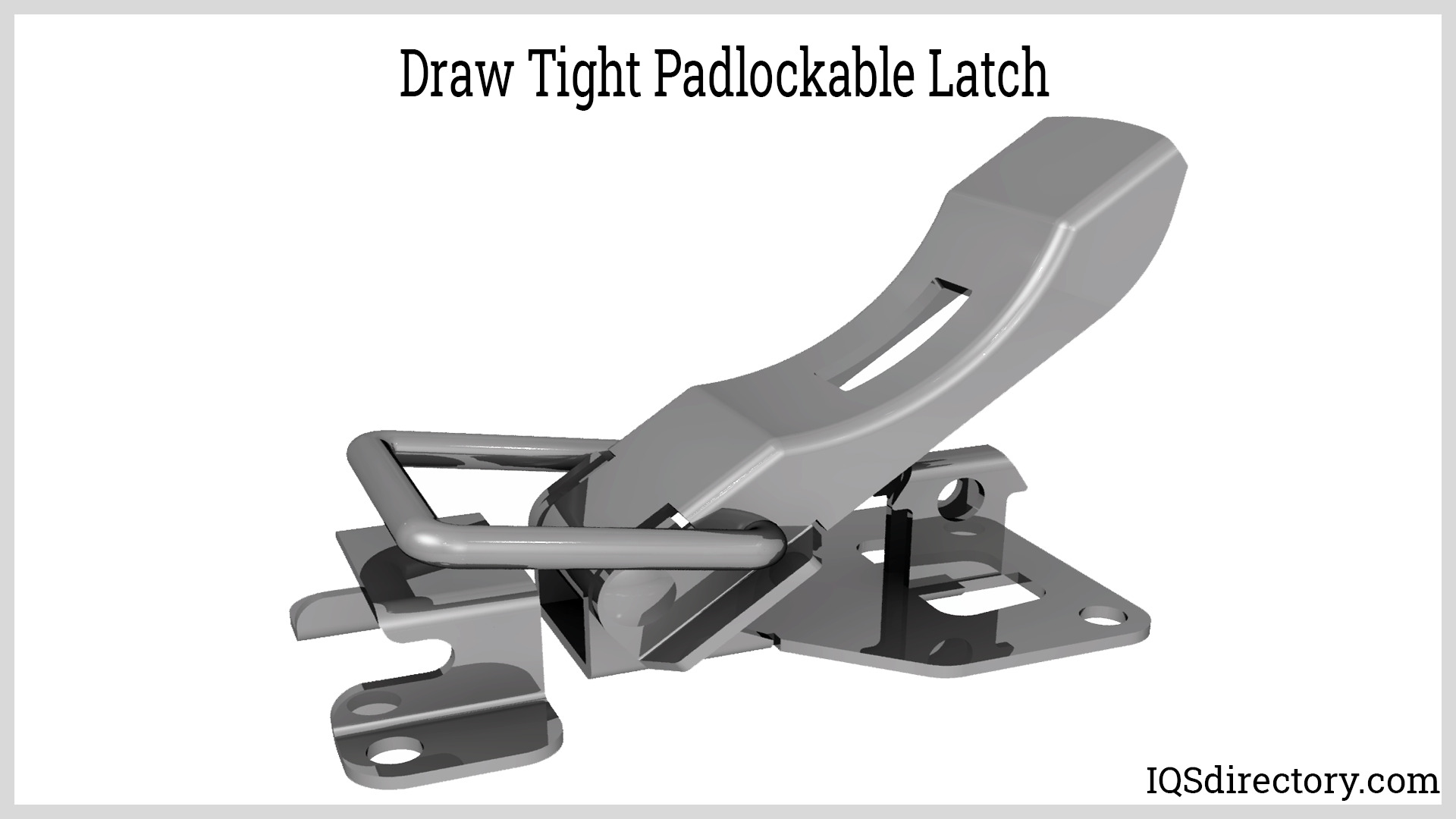 Draw Tight Padlockable Latch