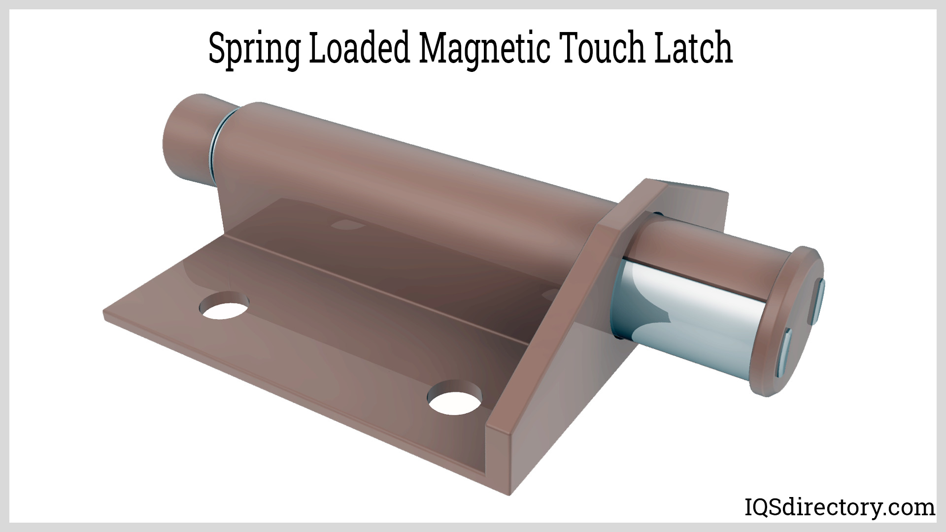 Spring Loaded Magnetic Touch Latch