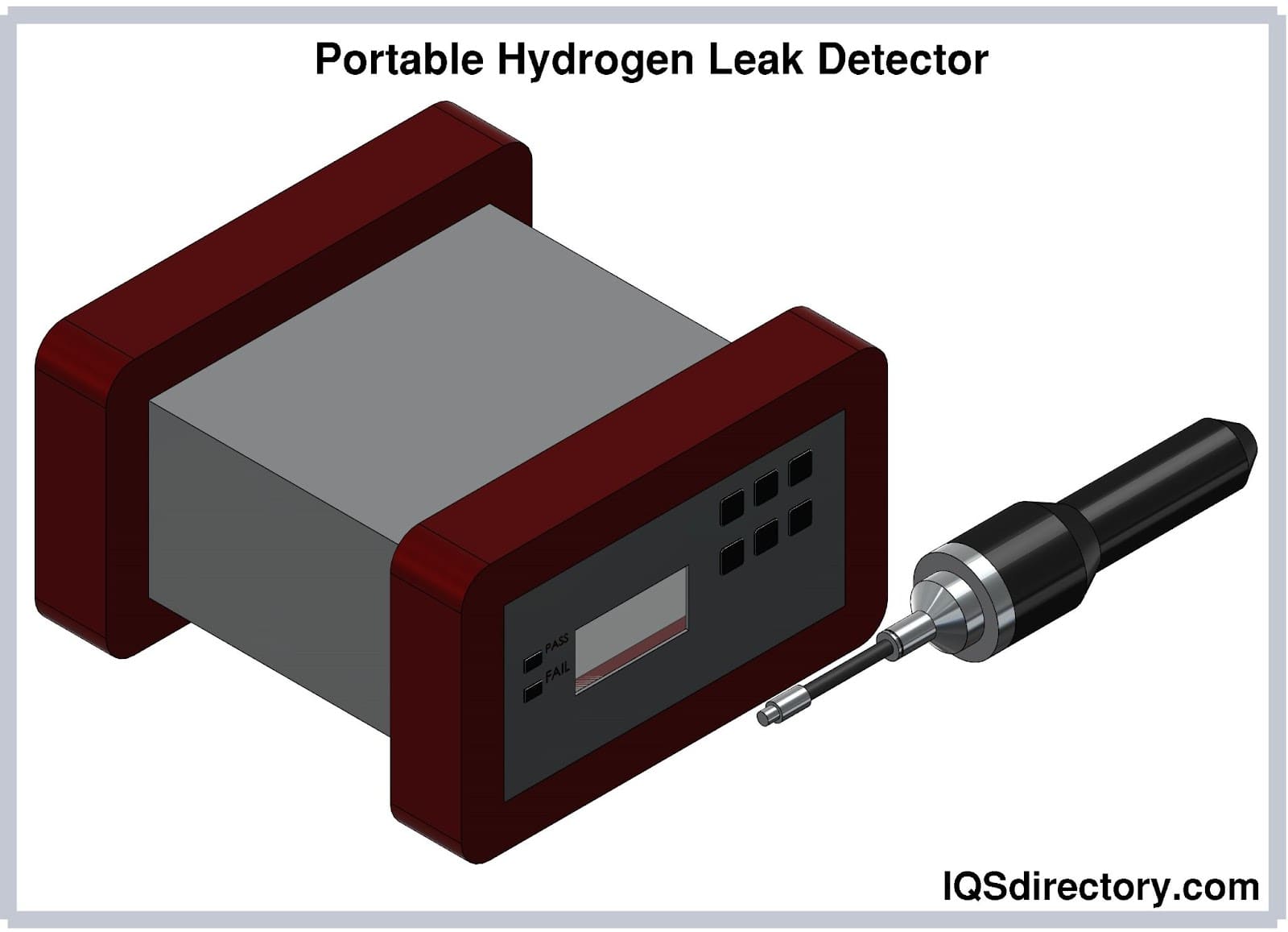 Portable Hydrogen Leak Detector