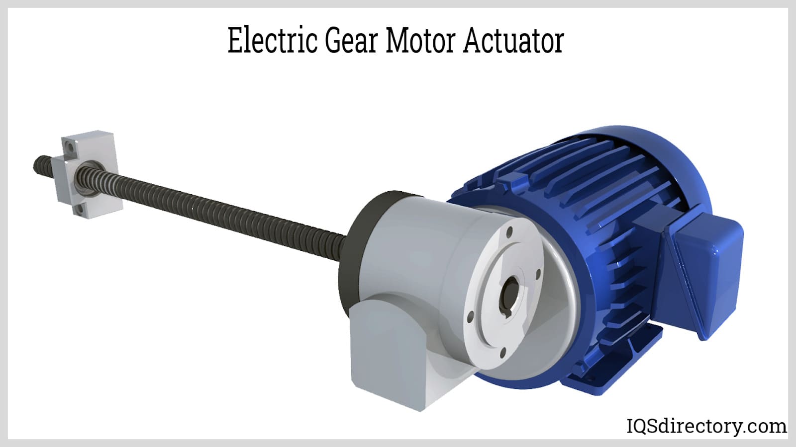 Electric Gear Motor Actuator