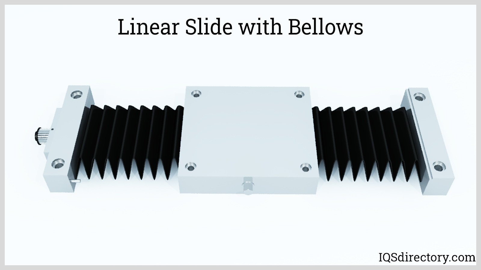 Linear Slide with Bellows