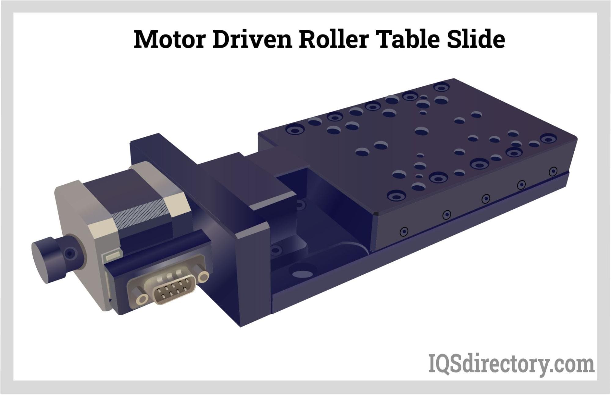 Motor Driven Roller Table Slide