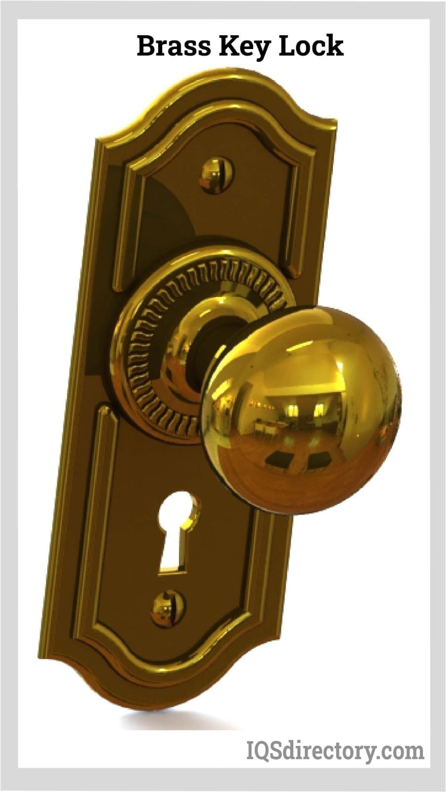 Brass Key Lock