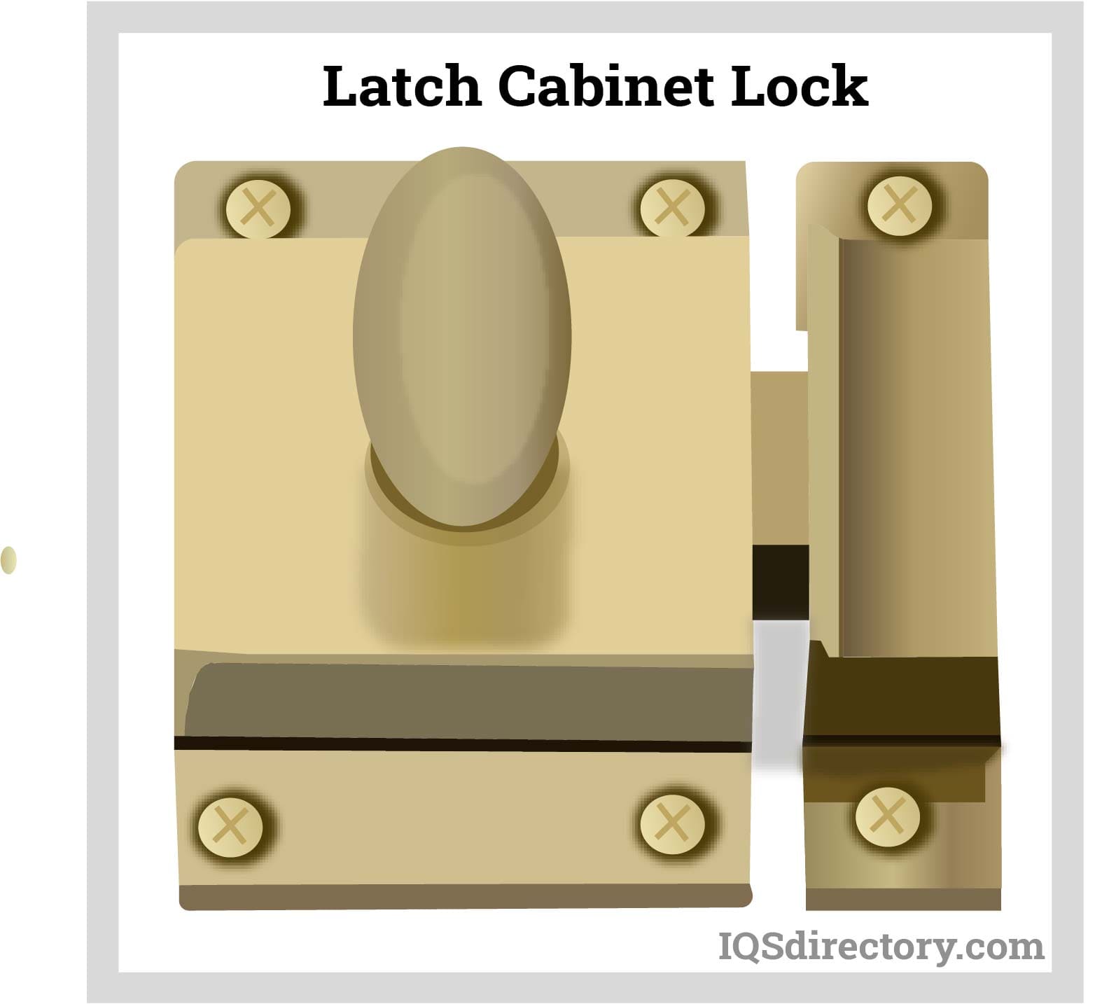 Latch Cabinet Lock