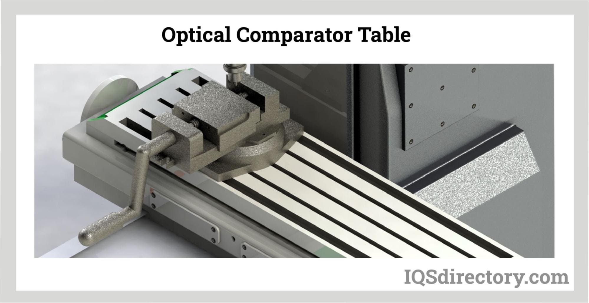 Optical Comparator Table