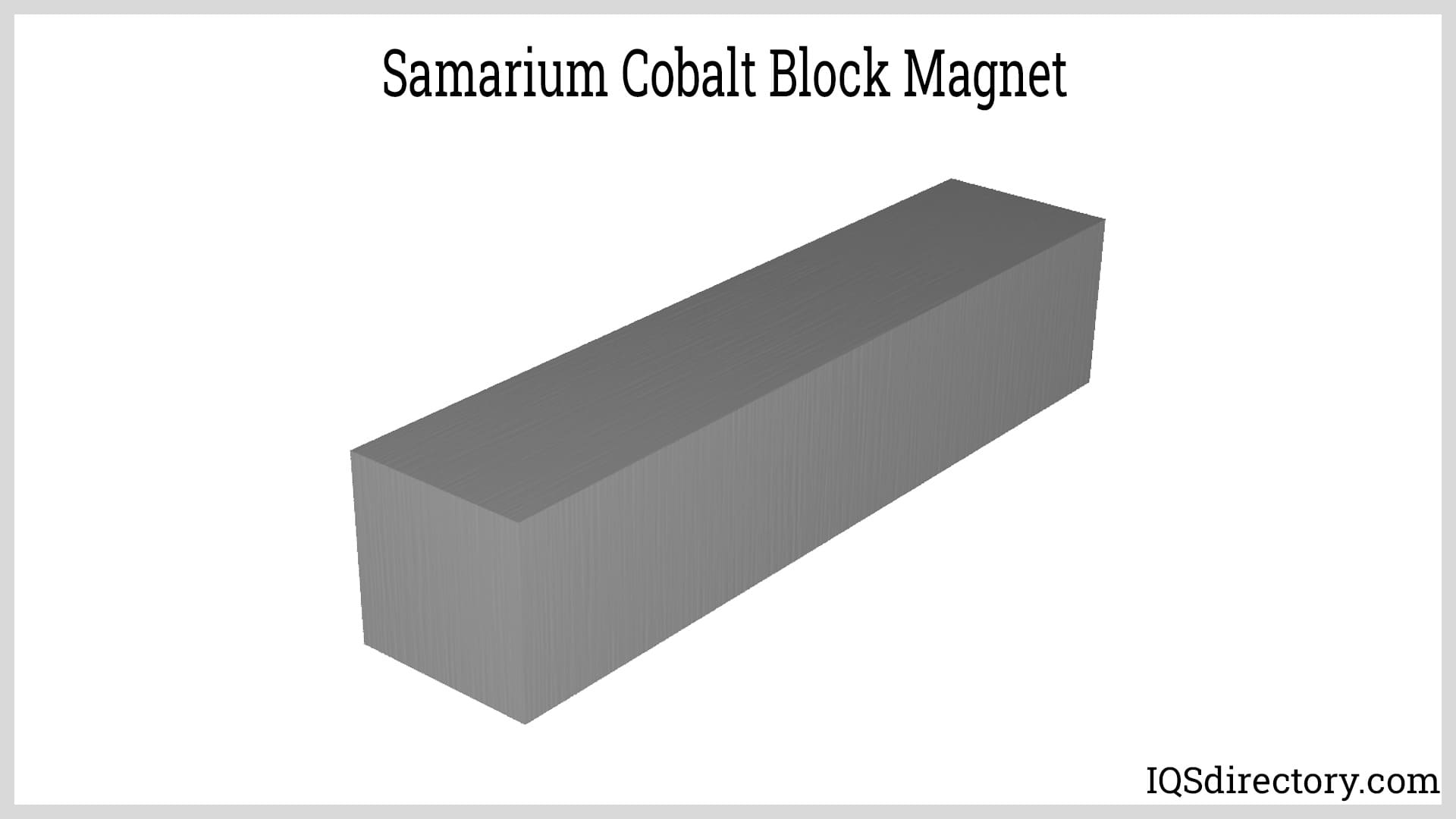 Samarium Cobalt Block Magnet Samarium Cobalt Block Magnet