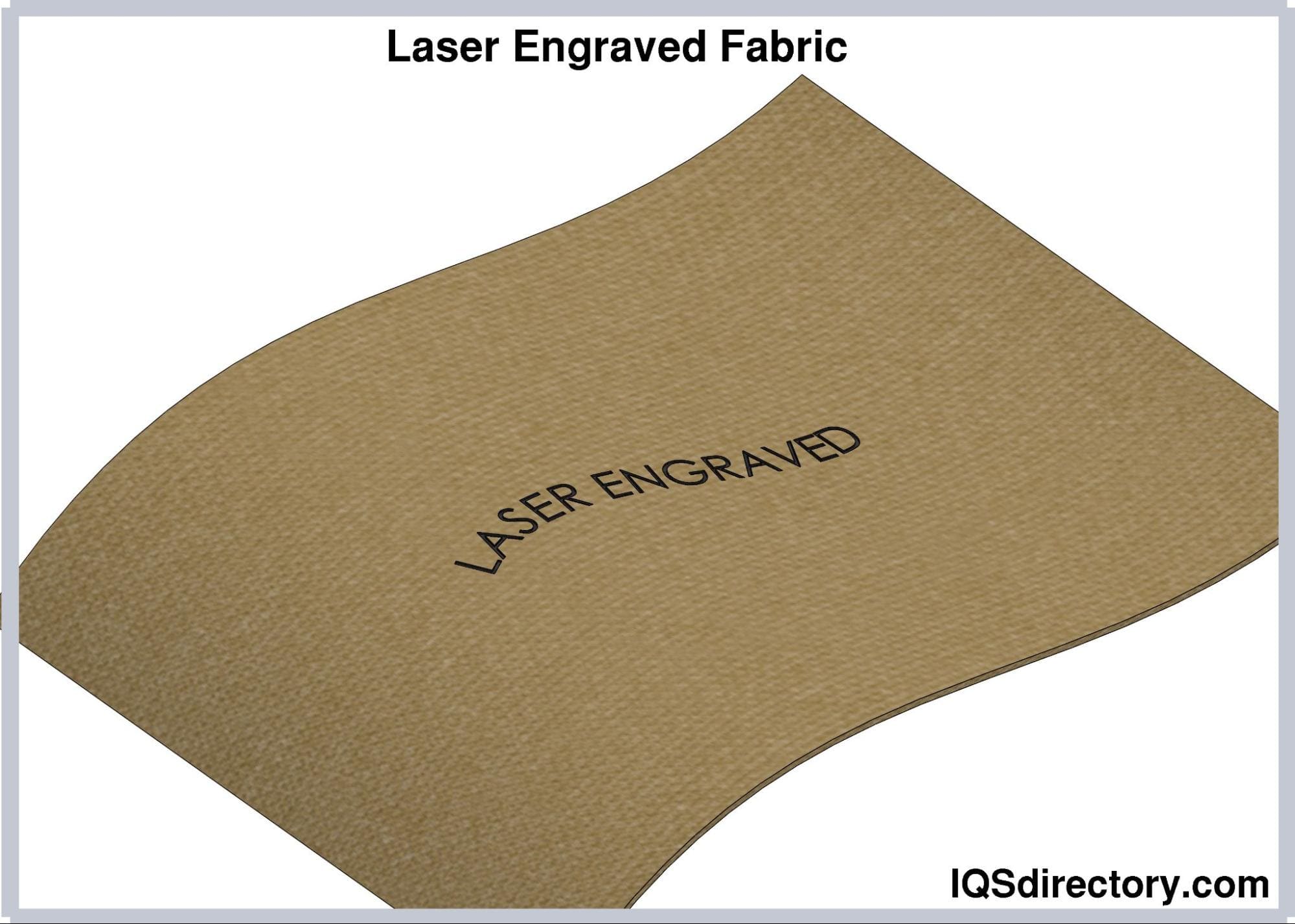 Laser Engraved Fabric