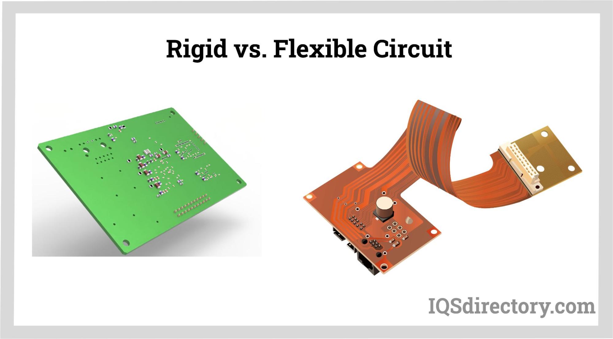 Rigid vs. Flexible Circuit