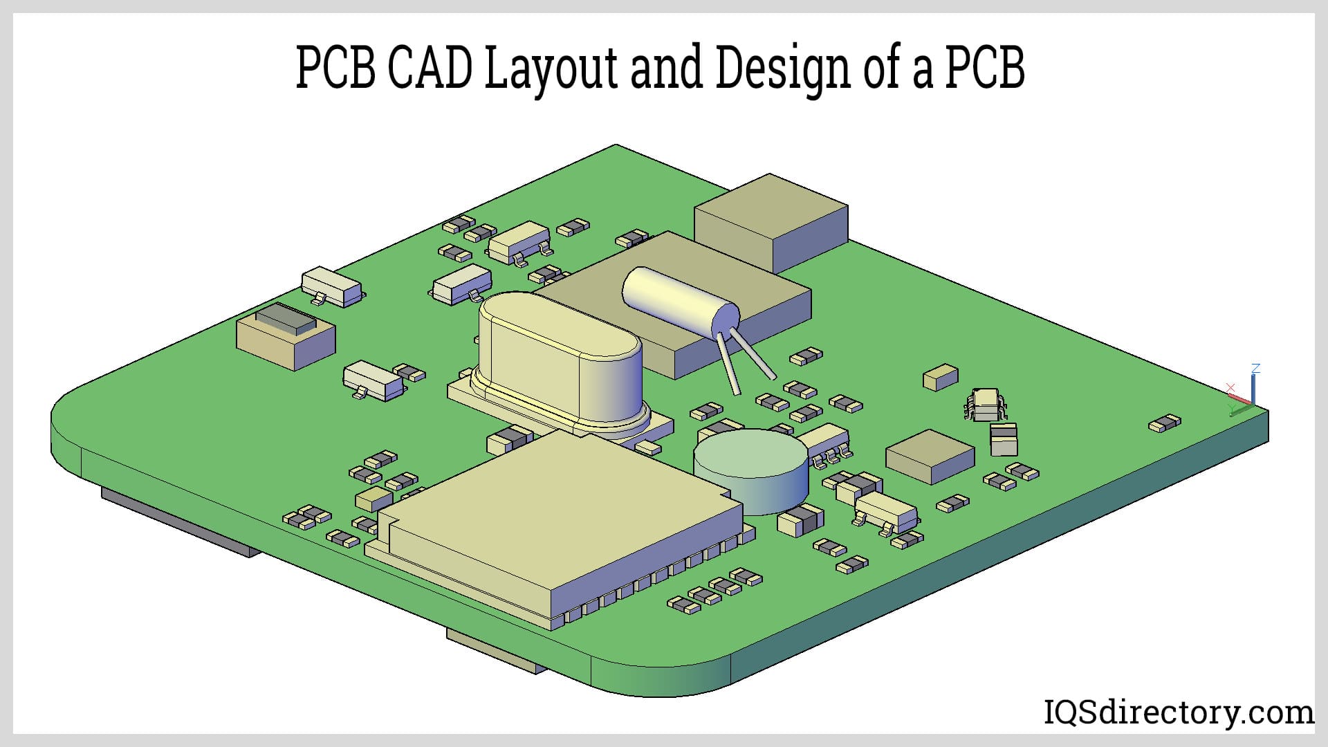 PCB CAD Layout and Design of a PCB