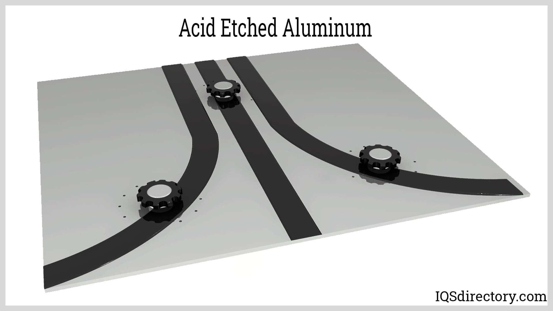 Acid Etched Aluminum