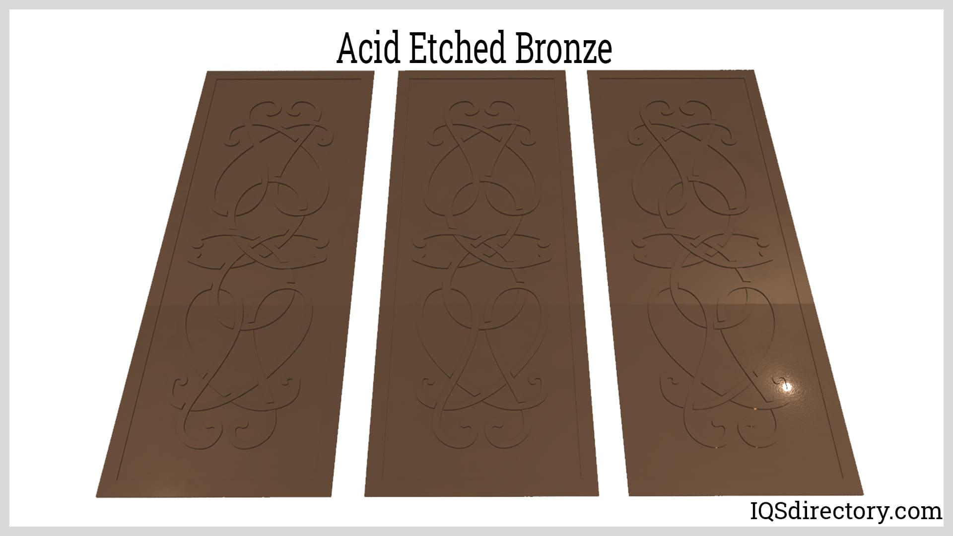 Acid Etched Bronze
