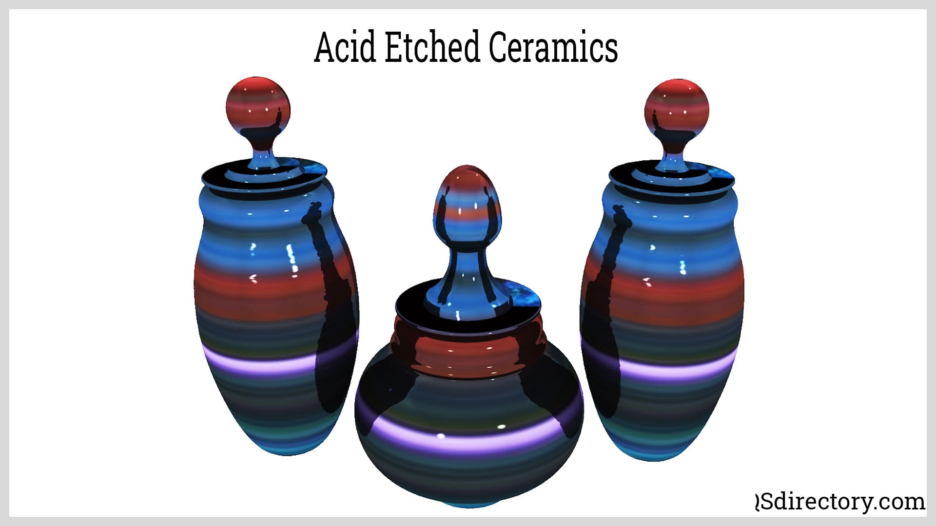 Acid Etched Ceramics