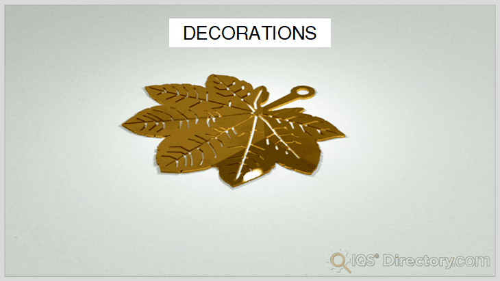 Photochemically Etched Decorations