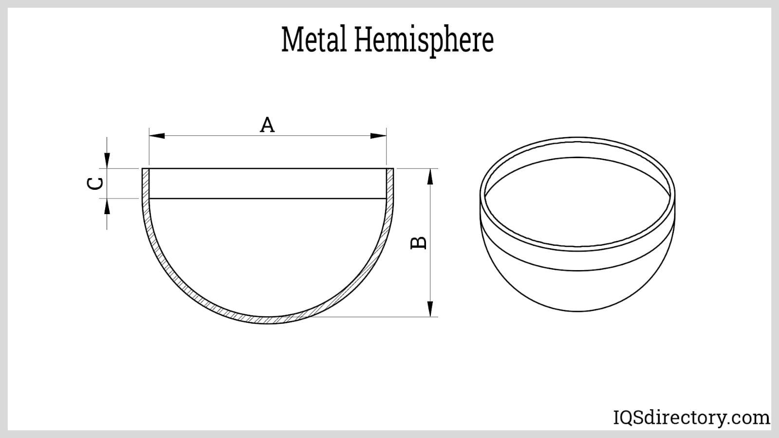 Metal Hemisphere