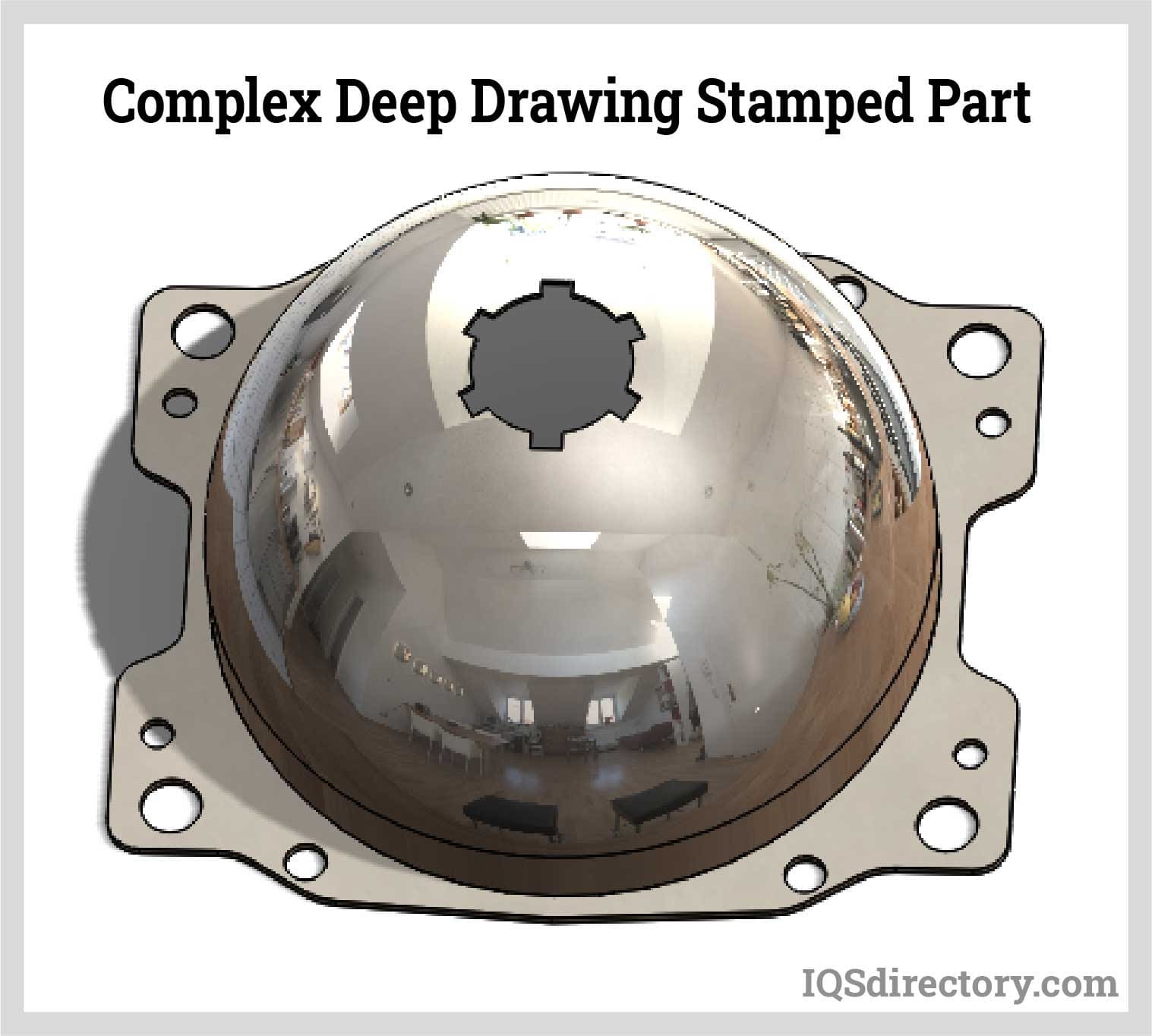 Complex Deep Drawing Stamped Part
