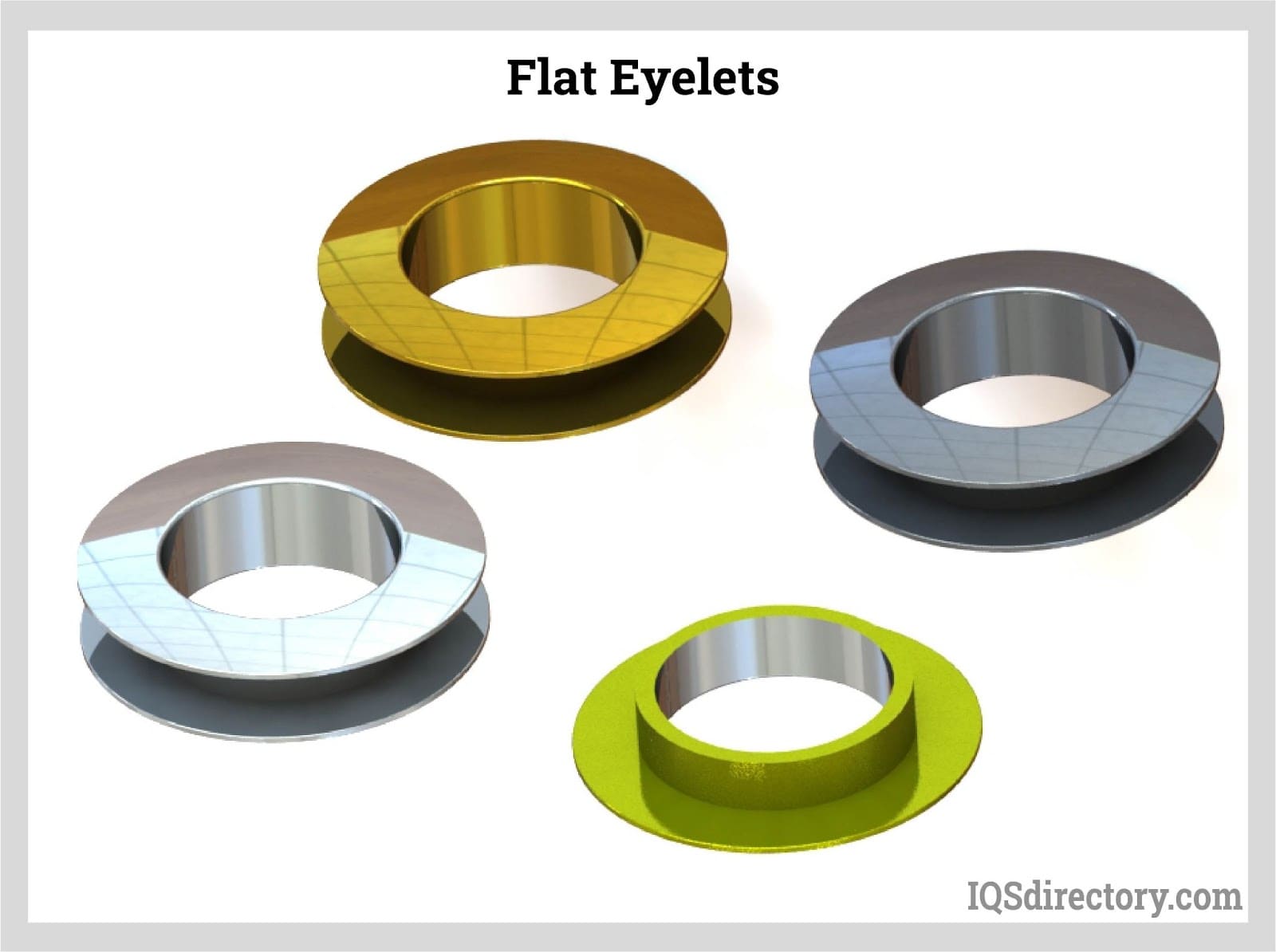 Flat Eyelets