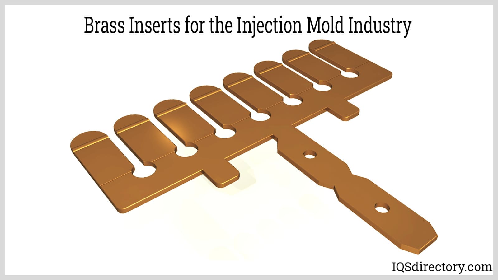 Brass Inserts for the Injection Mold Industry