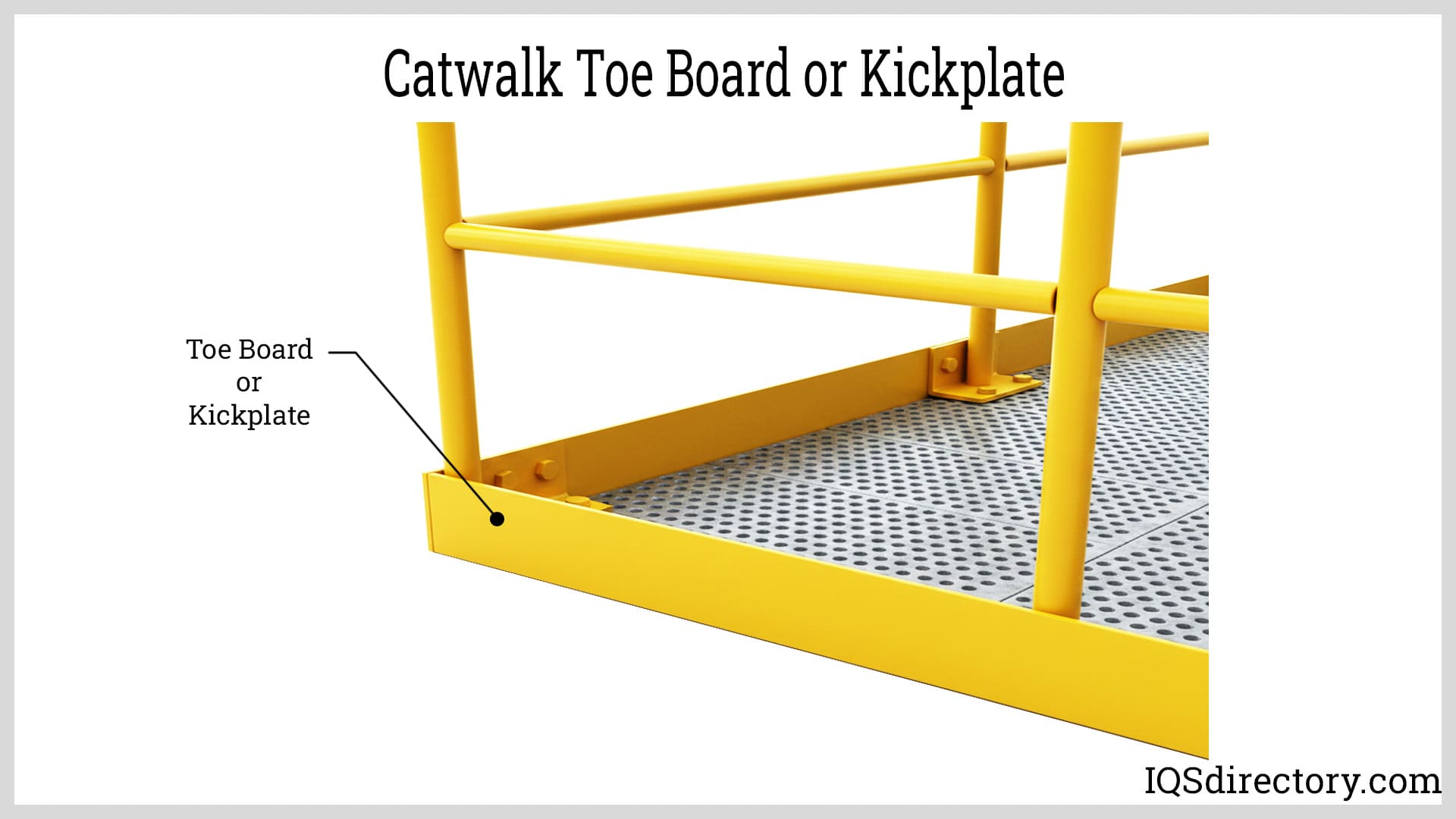 Catwalk Toe Board or Kickplate