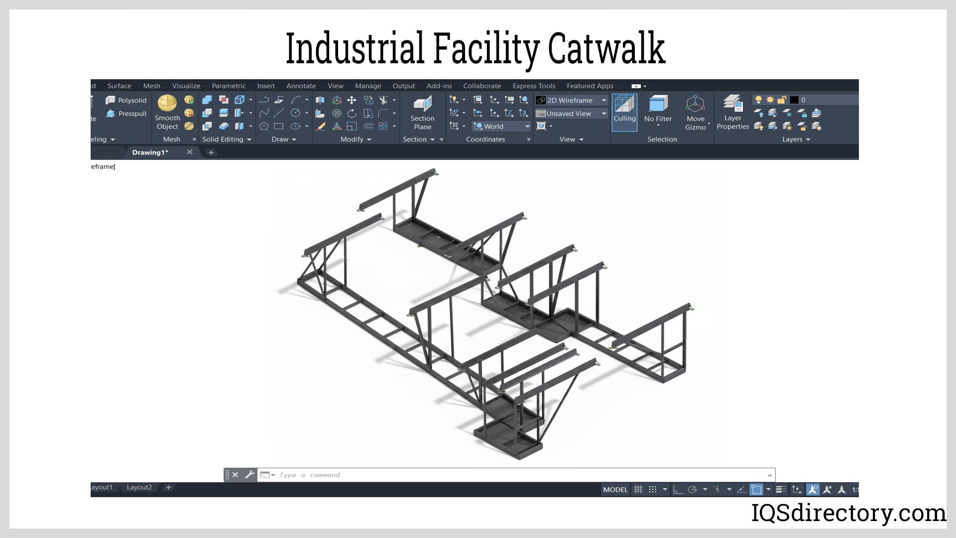 Industrial Facility Catwalk