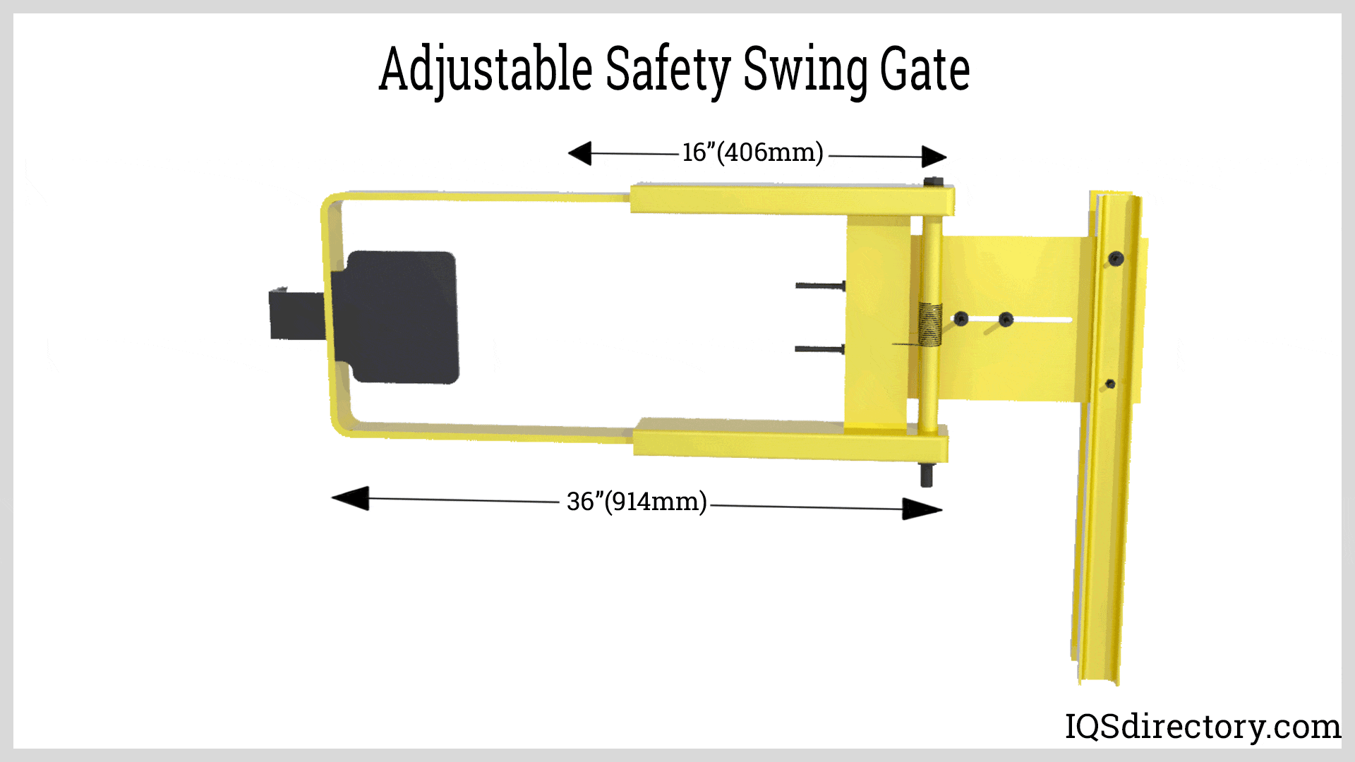 Adjustable Safety Swing Gate