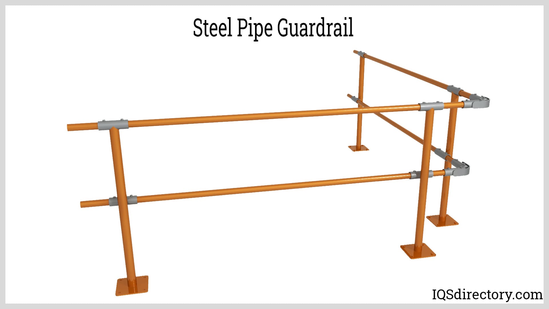 Steel Pipe Guardrail