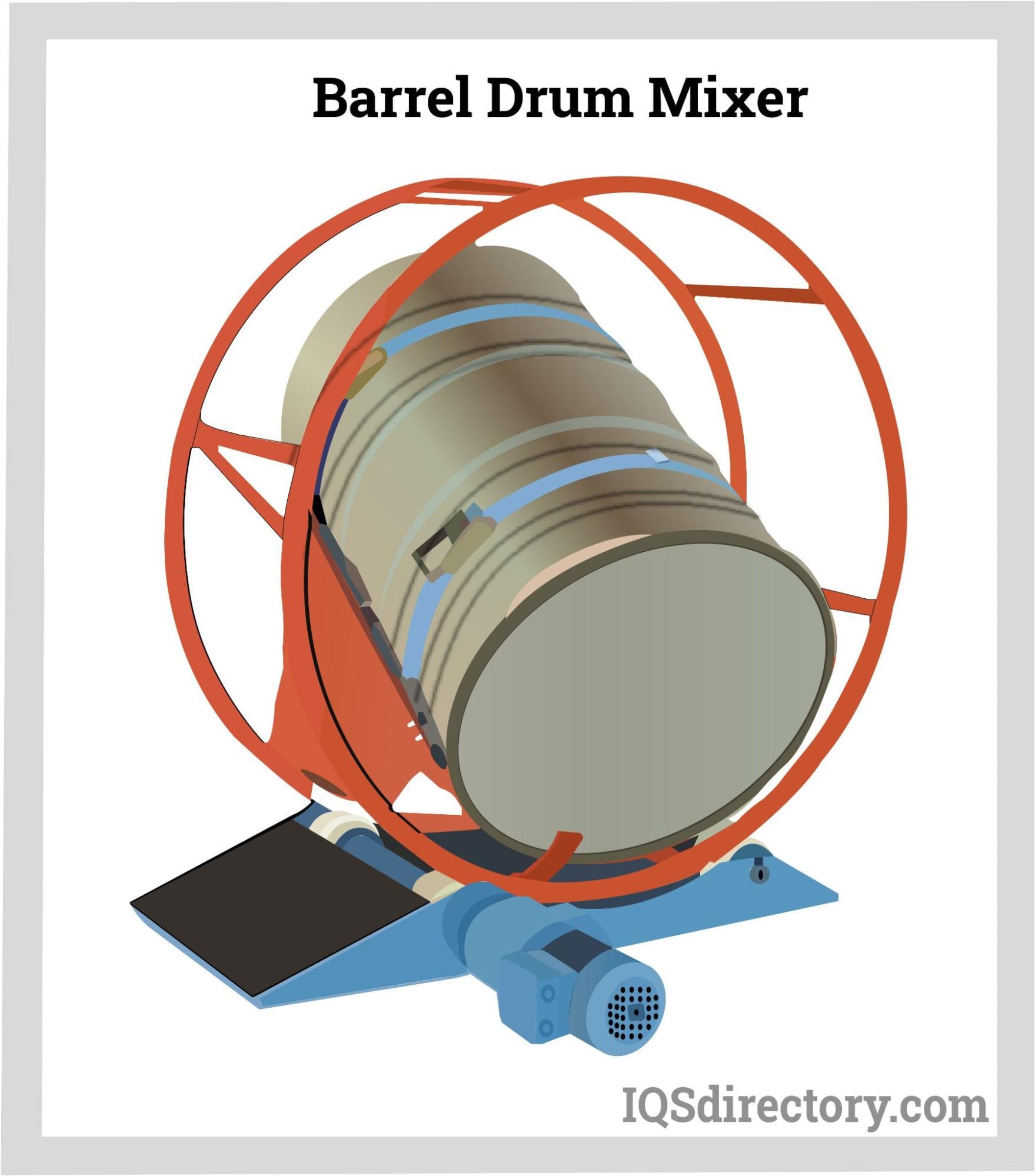 Barrel Drum Mixer