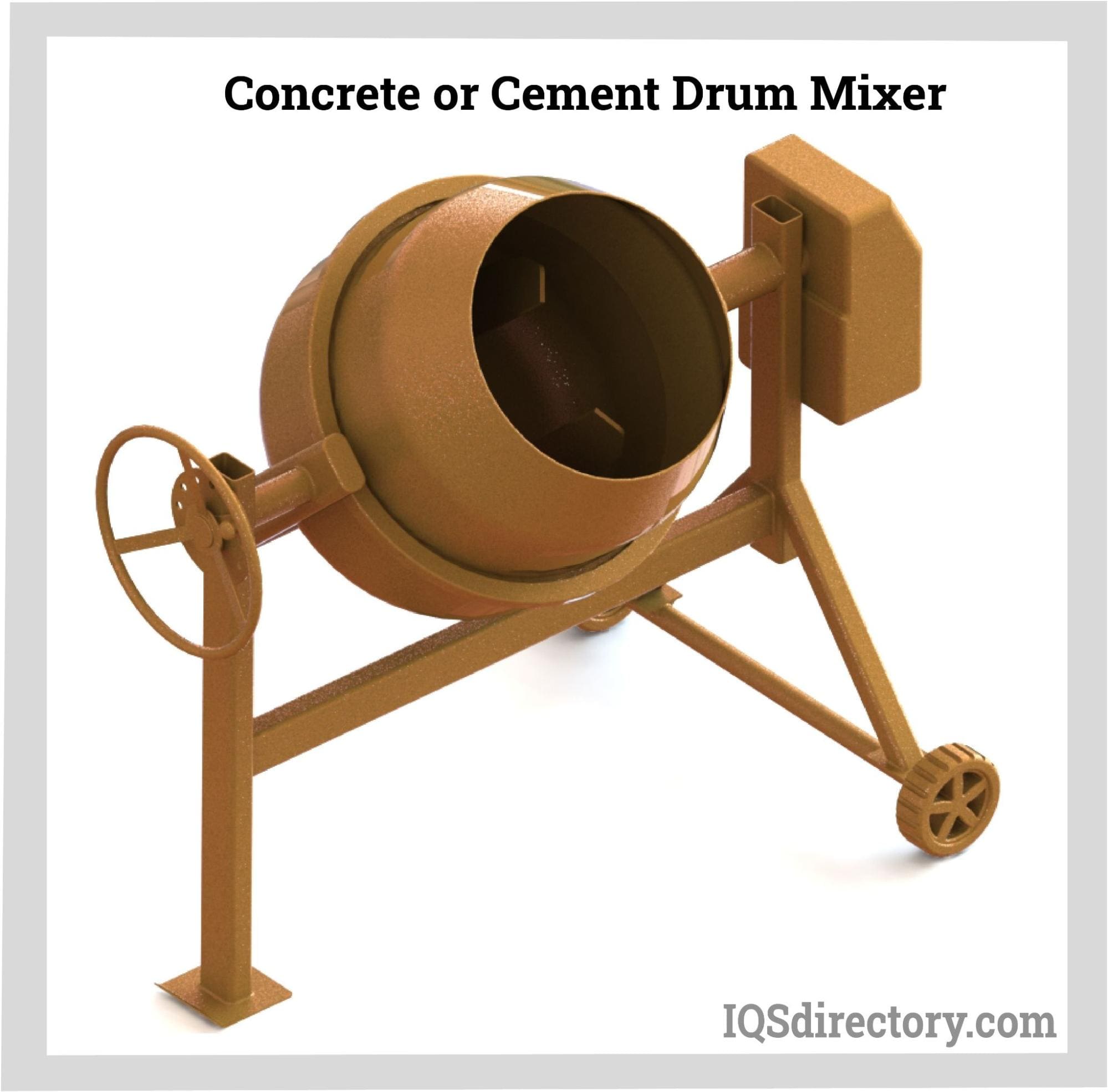 Concrete or Cement Drum Mixer