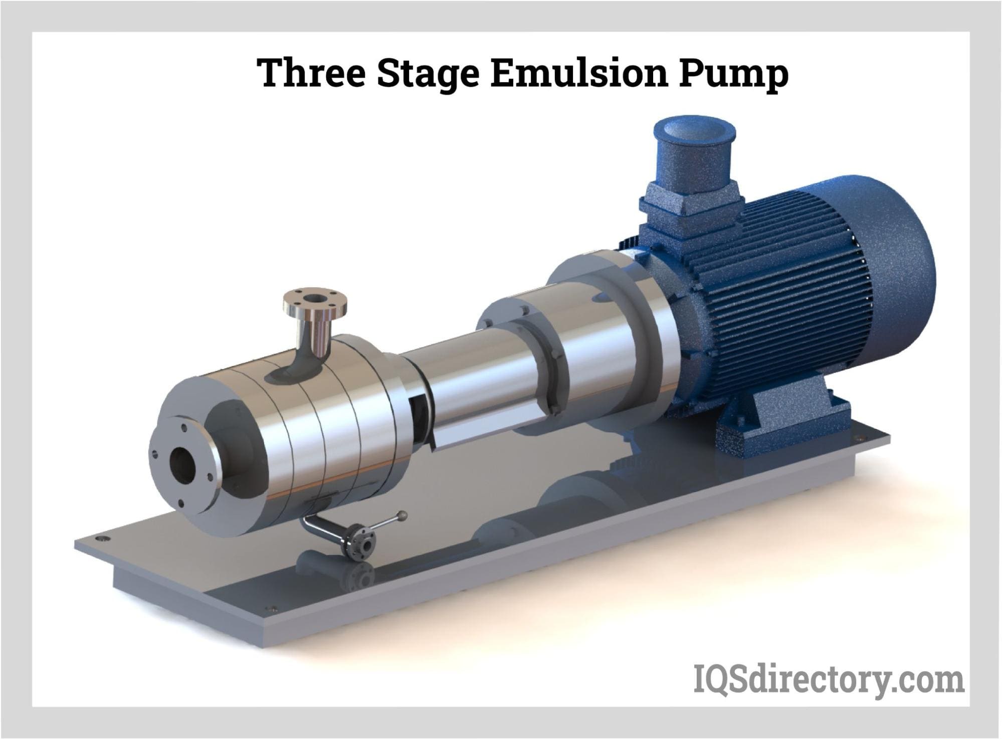 Three Stage Emulsion Pump