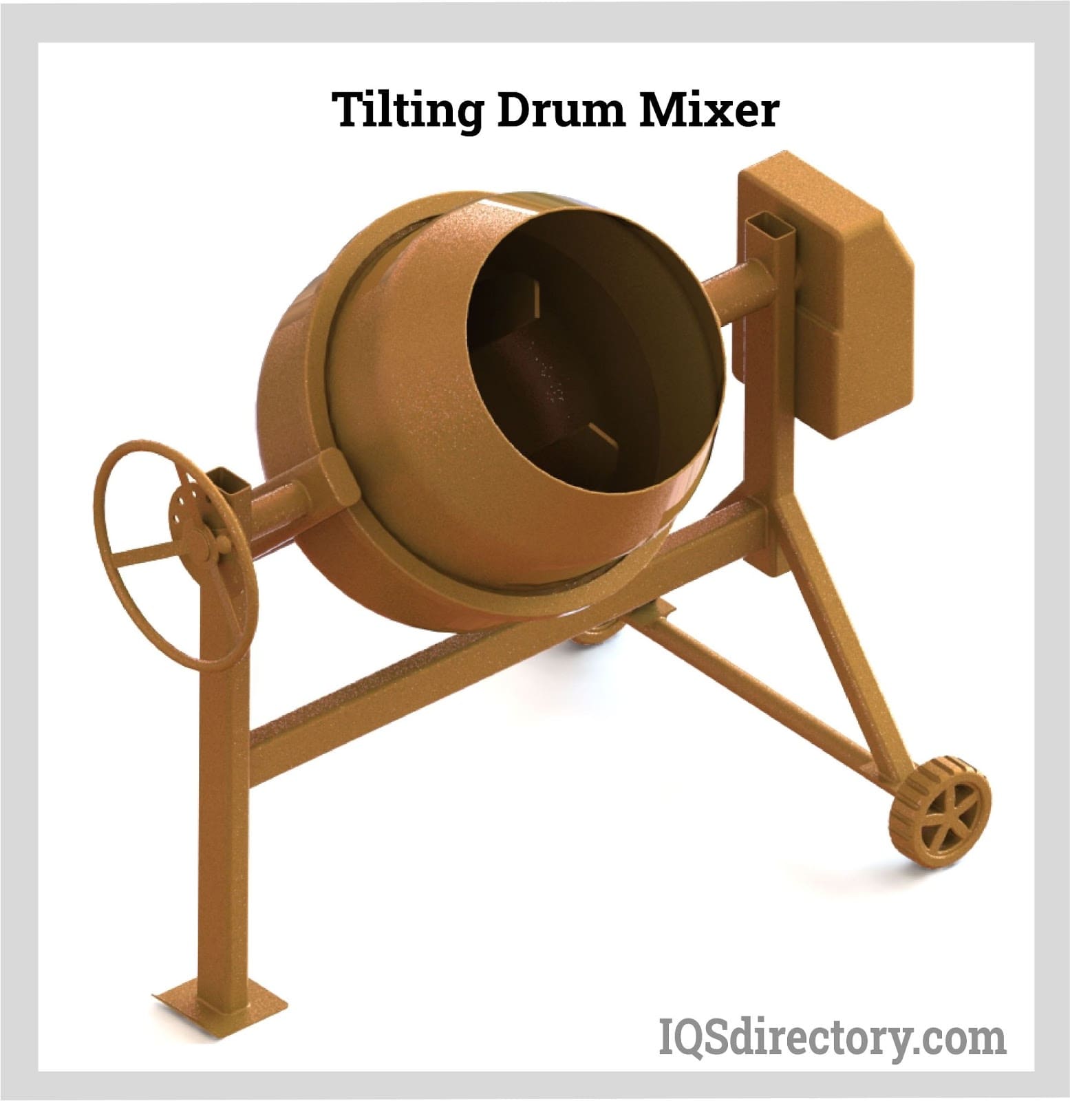 Tilting Drum Mixer