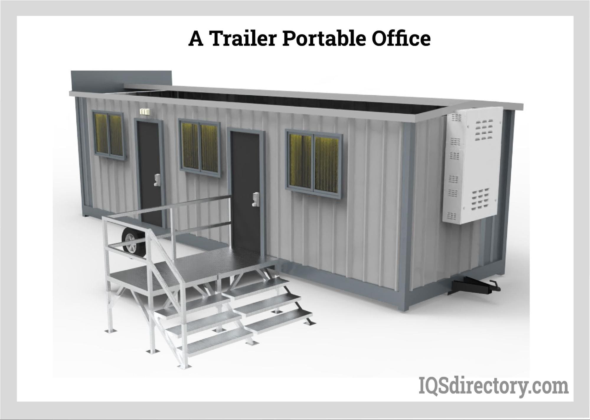 A Trailer Portable Office