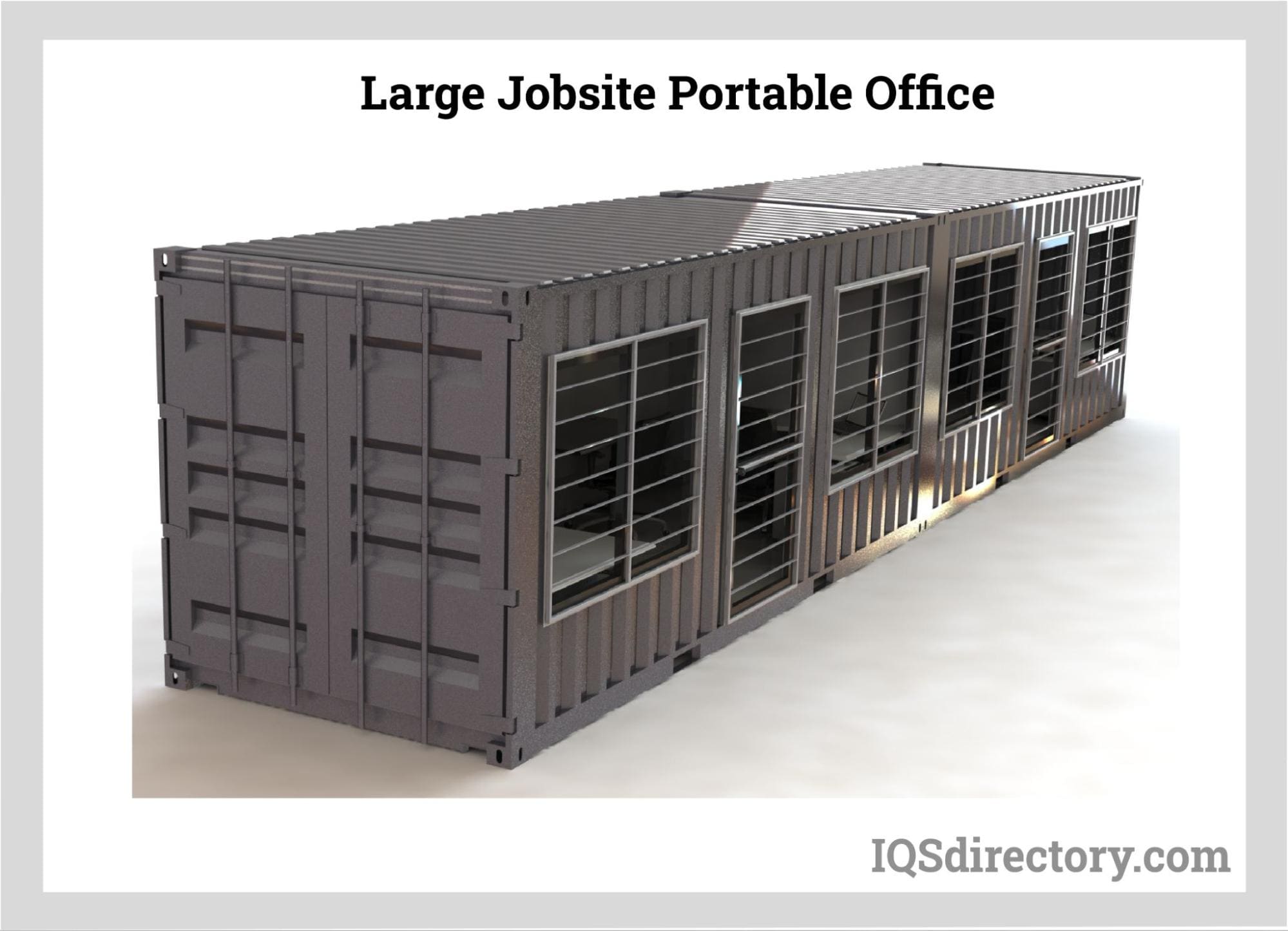 Large Jobsite Portable Office