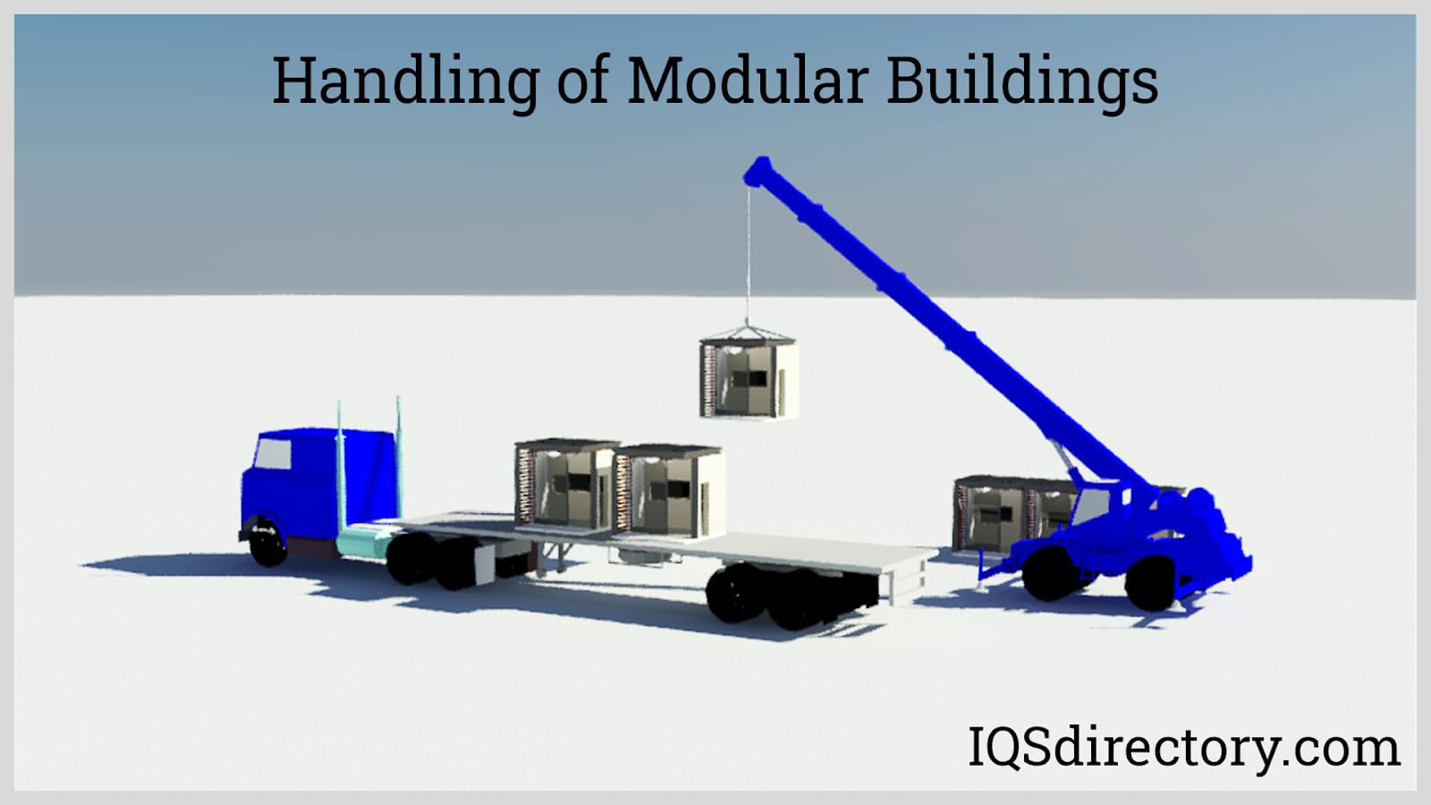 Handling of Modular Buildings