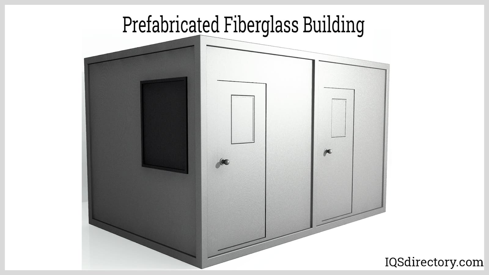 Prefabricated Fiberglass Building