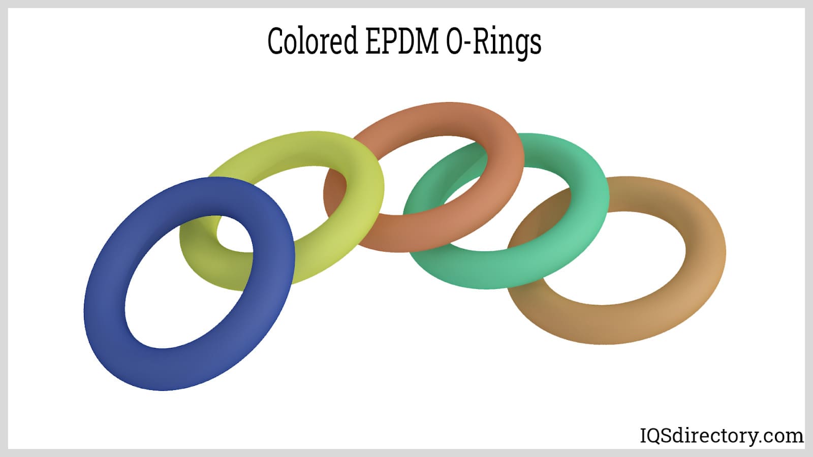Colored EPDM O-Rings