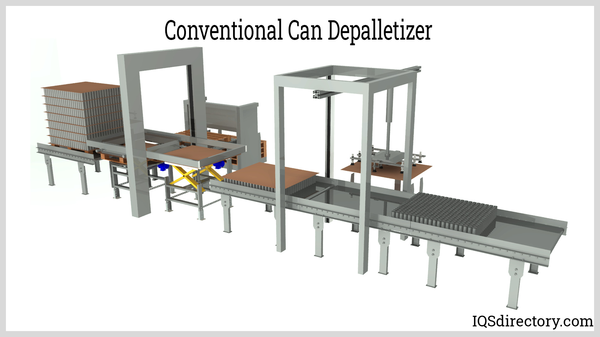Conventional Can Depalletizer